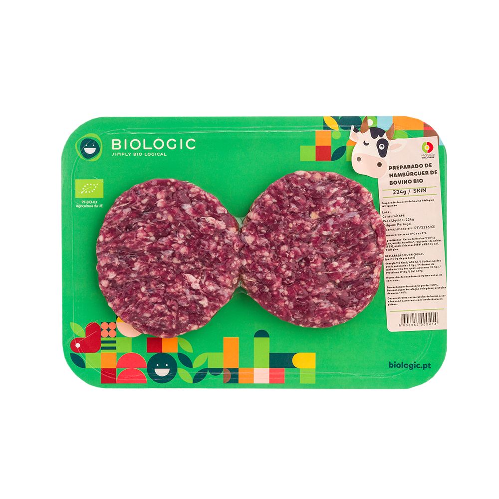  - Biologic Organic Beef Burger 224 g (1)