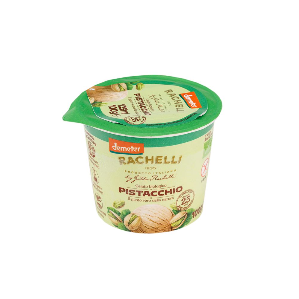  - Rachelli Organic Gluten Free Ice Cream Pistachio 125ml (1)