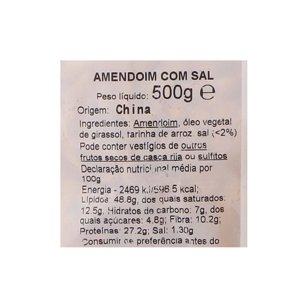  - Amendoins com Sal Cimarrom 500g (2)