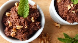 Chocolate Mousse with Olive oil