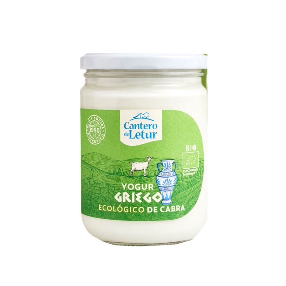  - Iogurte Estilo Grego Cantero Letur Cabra Biológico 420g (1)