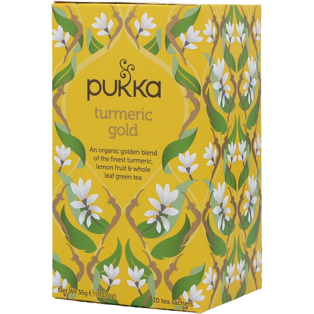 - Pukka Turmeric Gold Organic Green Tea 20 Bags = 36 g (1)