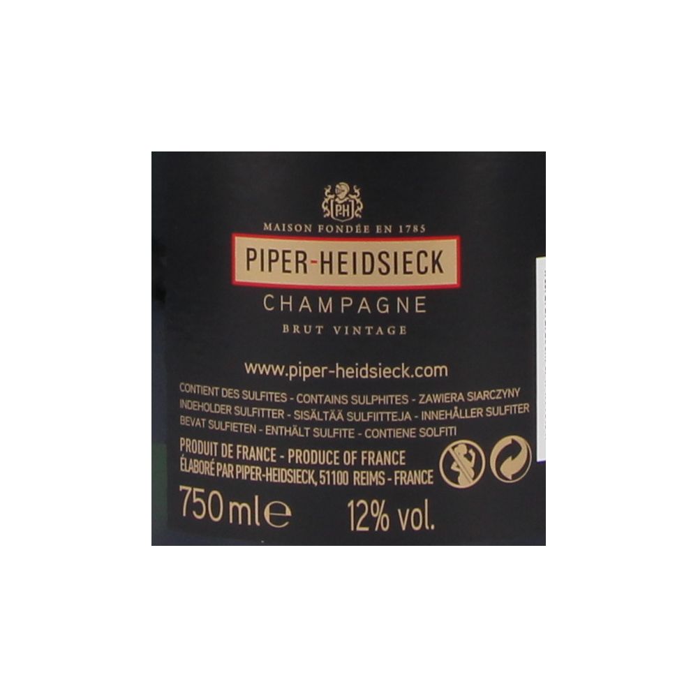  - Piper-Heidsieck Vintage Champagne 75 cl (2)