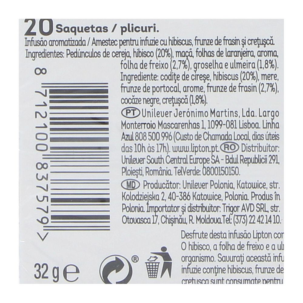  - Lipton Detox Tea 20 Bags = 32 g (3)