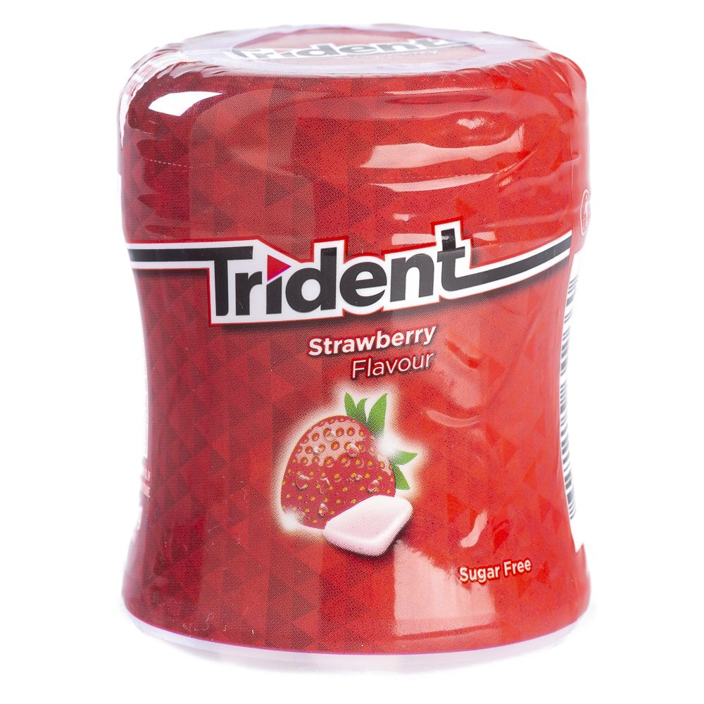  - Trident Fruit Strawberry Chewing Gum 82.6 g (1)