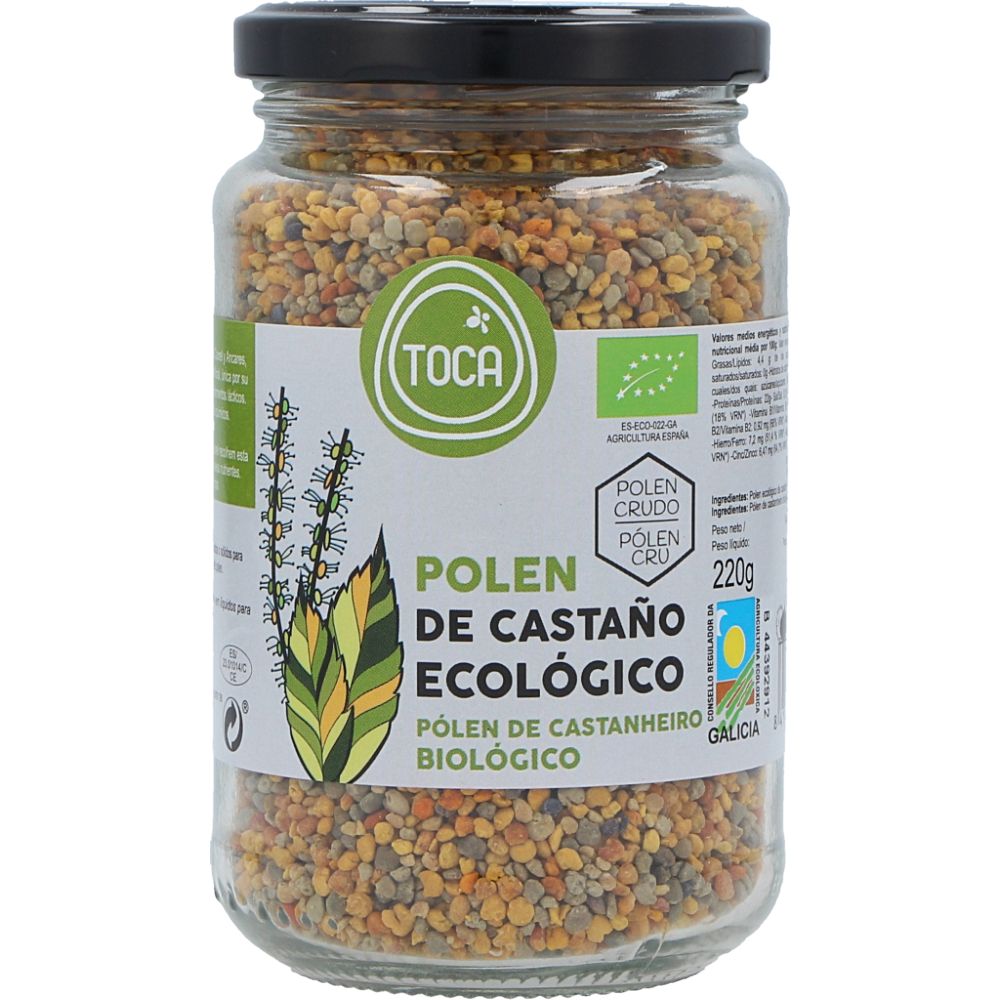  - Toca Organic Chestnut Pollen 220g (1)