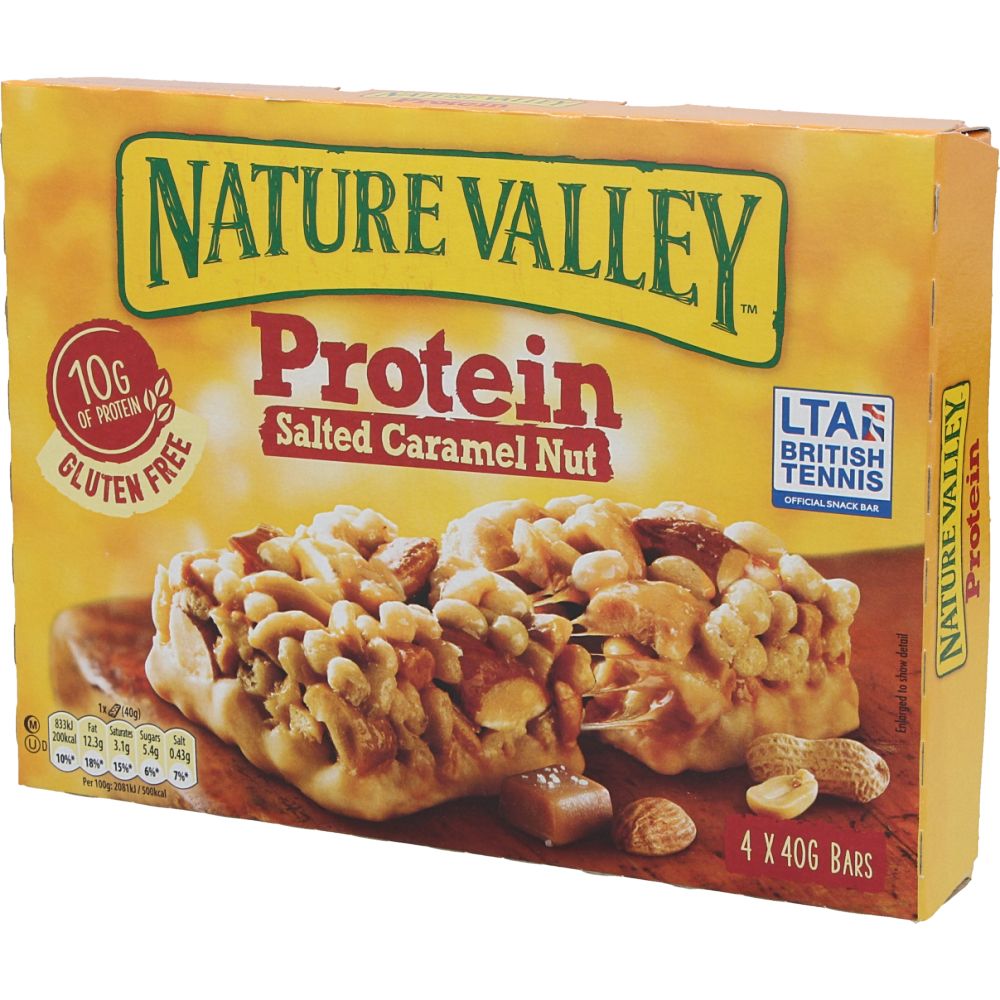  - Nature Valley Caramel Protein Cereal Bar 4 x 40 g (1)