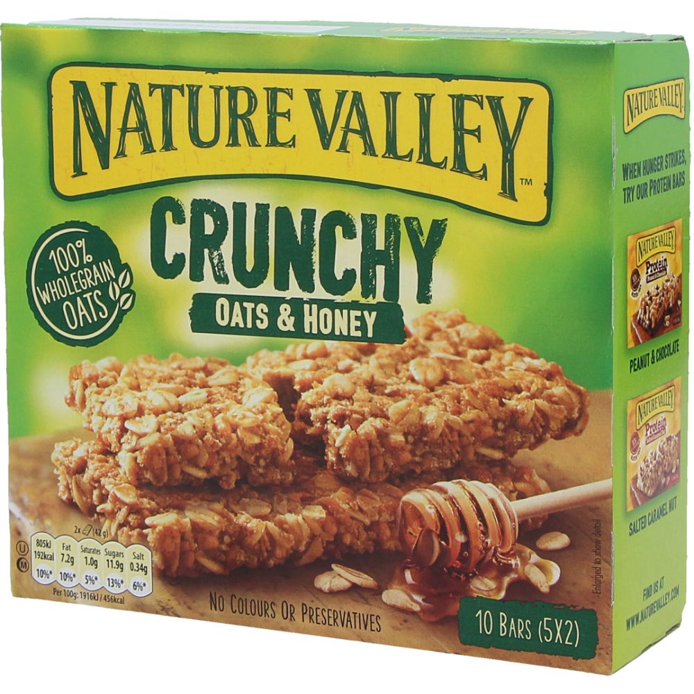  - Nature Valley Oats & Honey Cereal Bar 4pc=160g