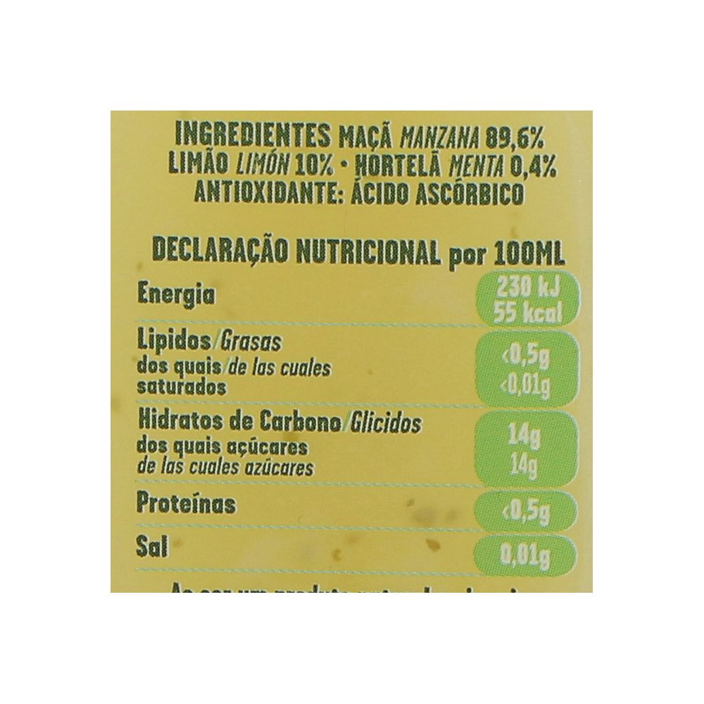  - Sumo Sonatural Limão Hortelã 25cl (2)