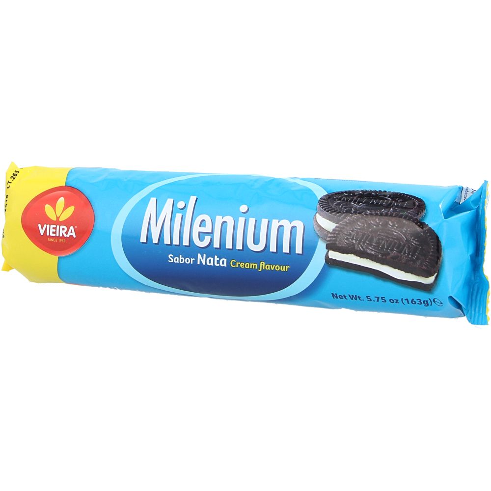  - Vieira Milenium Cream Flavour Biscuits 163 g (1)