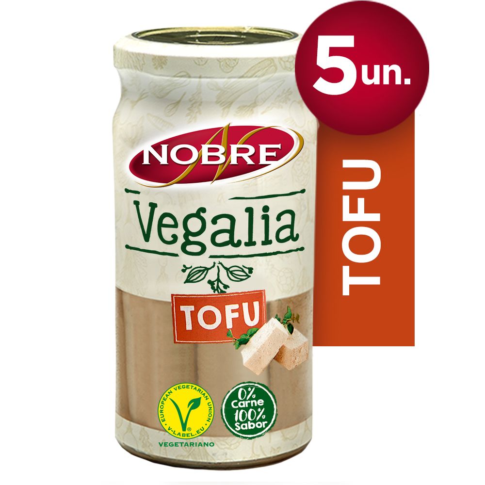  - Nobre Tofu Herbs & Basil Sausages 5 pc = 200g (1)