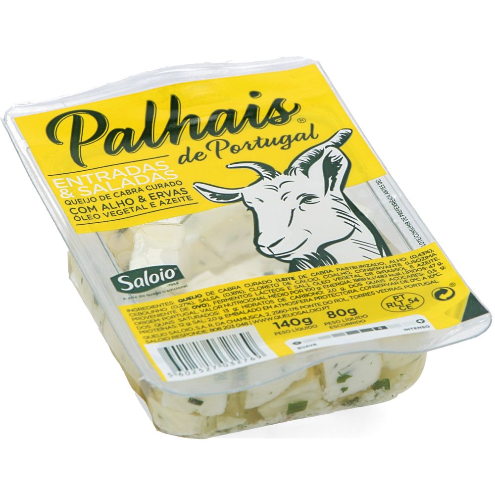  - Palhais Starter & Salad Cheese With Garlic & Herbs 140g (1)