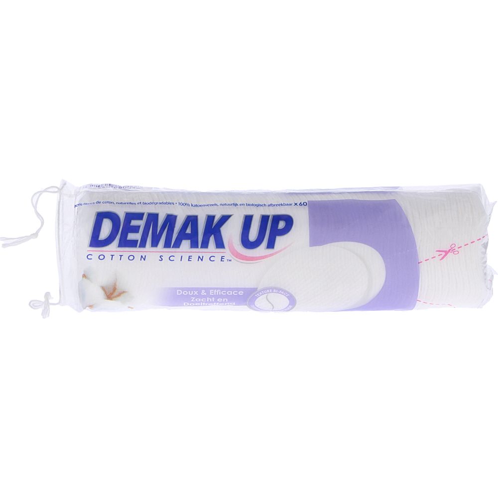  - Demak Up Makeup Removal Discs 60 pc (1)