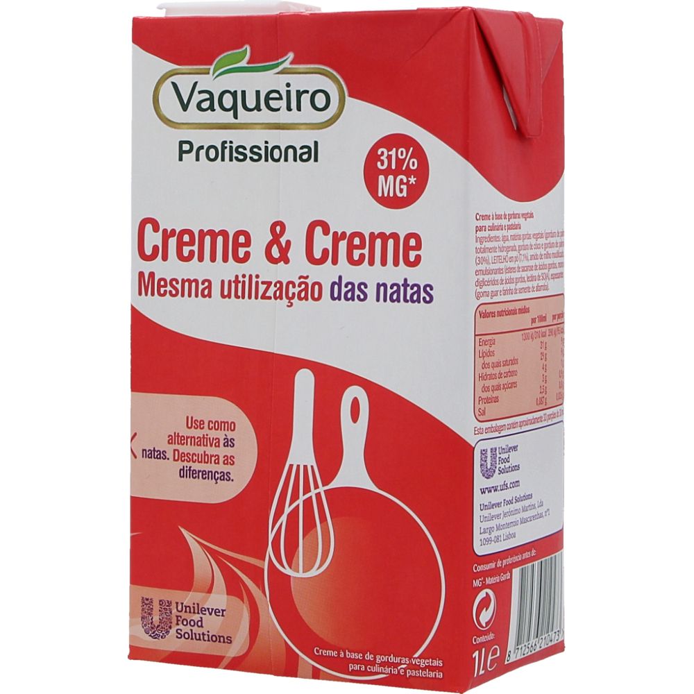  - Vaqueiro 31% Fat Dairy Alternative Cream 1L (1)