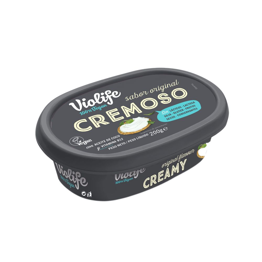  - Violife Creamy Vegan Cheese Original 200g (1)