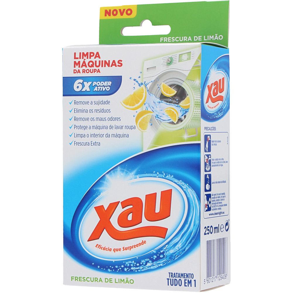  - Detergente Xau Limpa Máquinas Limão 250mL (1)