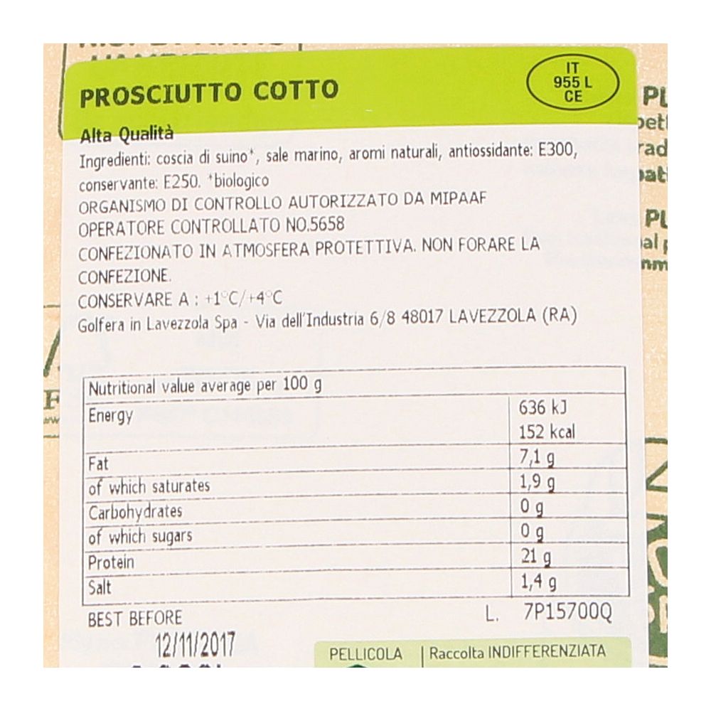  - Cosibio Organic Ham 80g (3)