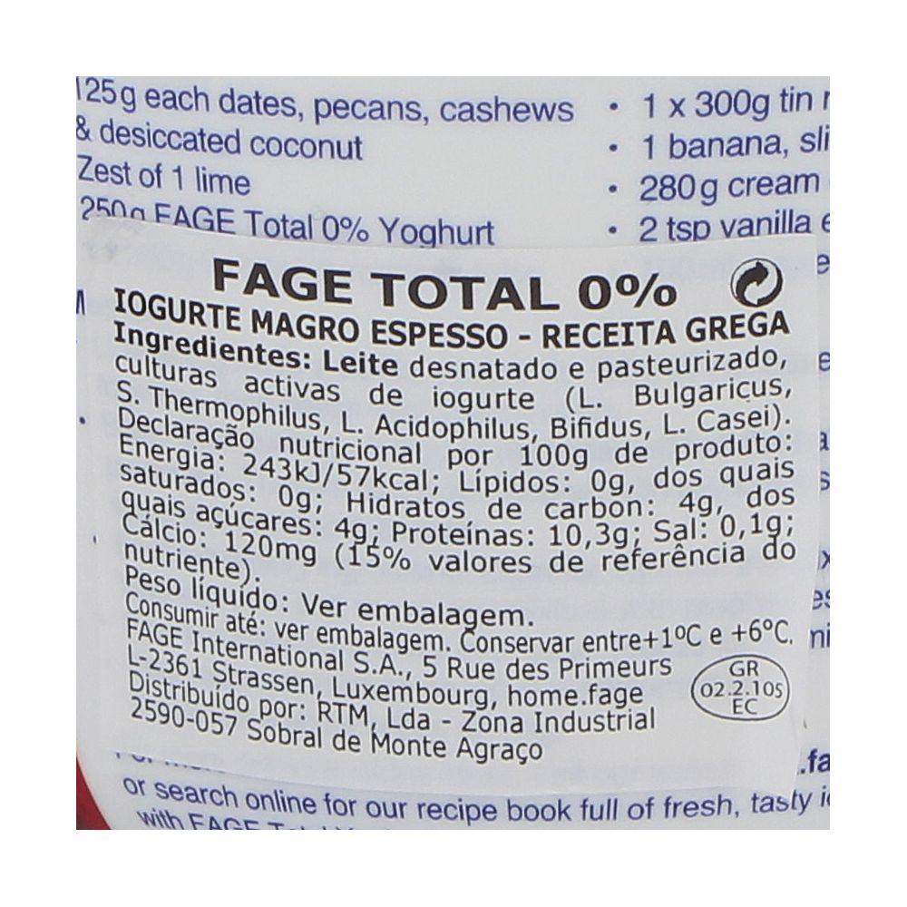  - Iogurte Estilo Grego Fage Total 0% Gordura 500g (2)