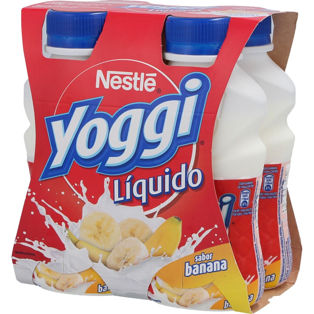  - Yoggi Banana Yoghurt Drink 4 x 160g (1)