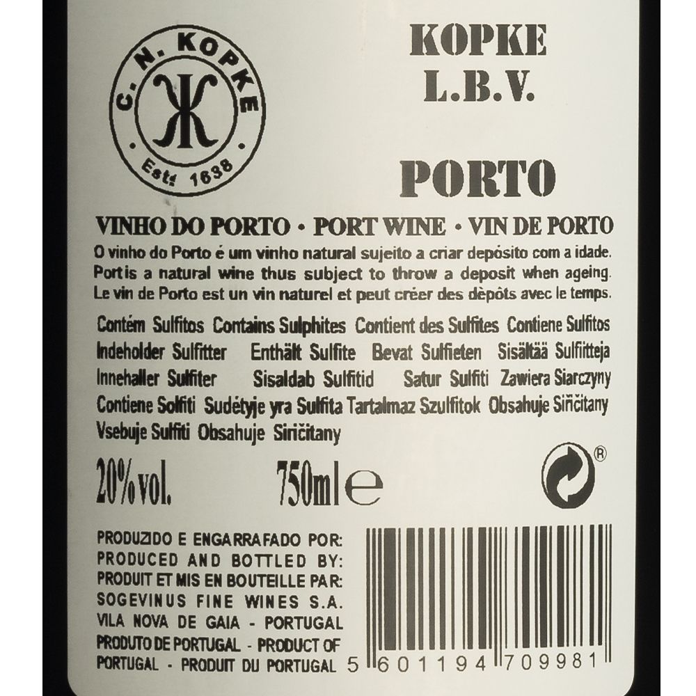  - Kopke Port Wine LBV 2015 75cl (2)