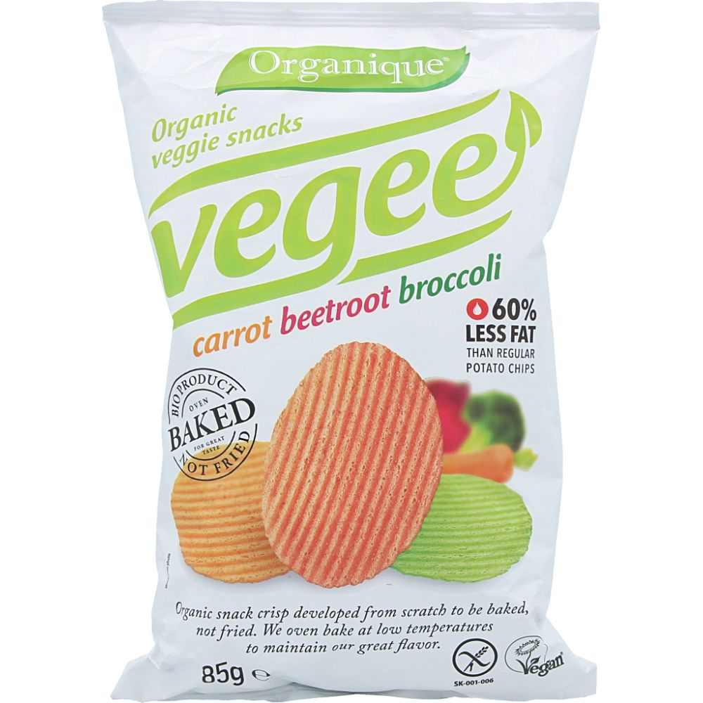  - Organique Oven Baked Organic Veggie Snacks 20 g (1)