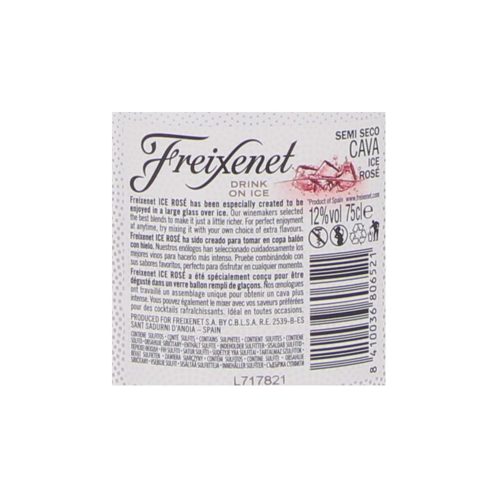  - Freixenet Ice Rosé Sparkling Wine 75 cl (2)