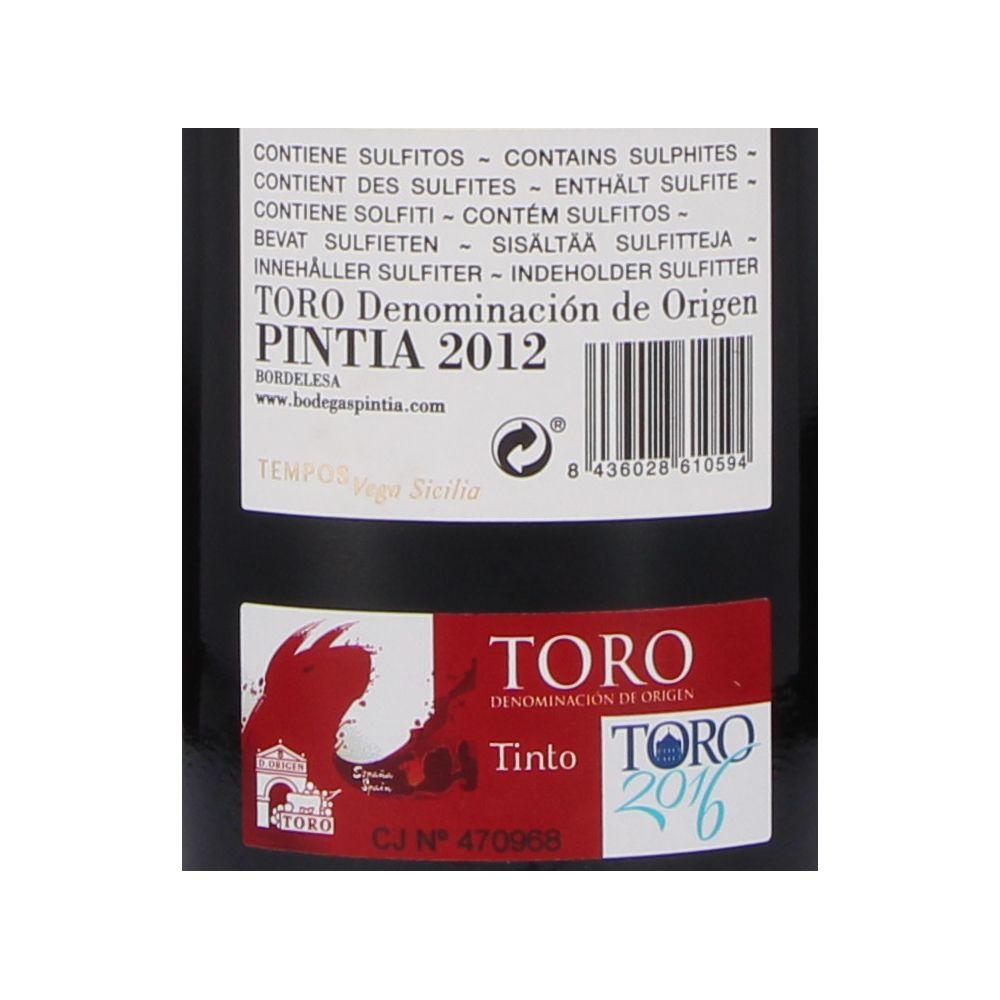  - Vinho Tinto Pintia Toro 75cl (2)