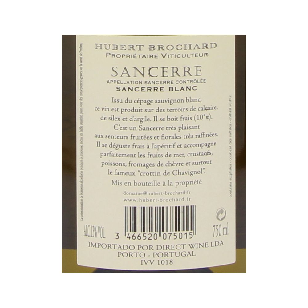  - Hubert Brochard Sancerre White Wine 75cl (2)