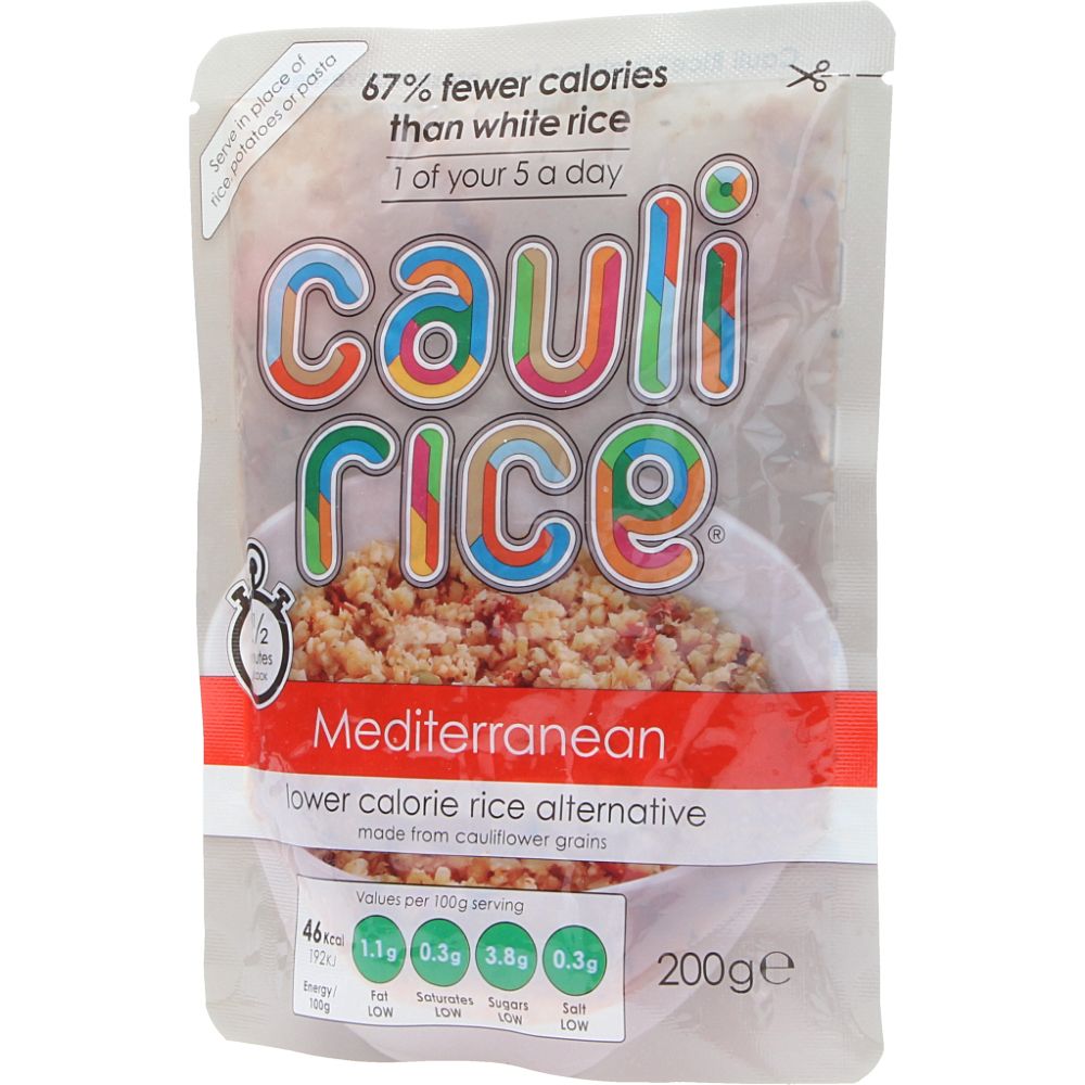  - Cauli Rice Tomato / Garlic / Herbs Rice Alternative 200g (1)