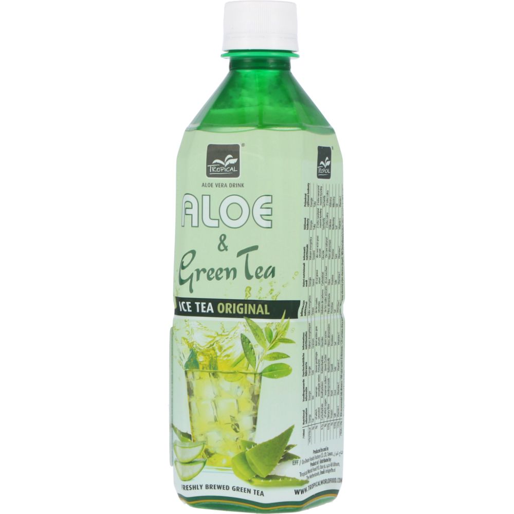  - Tropical Aloe Vera & Green Tea Drink 50 cl (1)