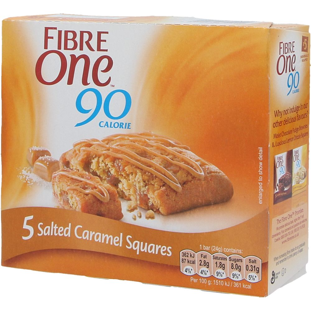  - Fibre One Salted Caramel Cereal Bar 5 pc = 120g (1)