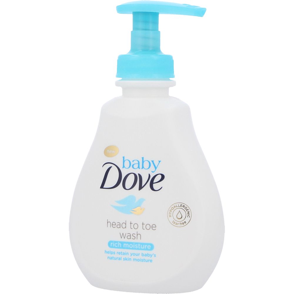 - Dove Baby Moisturising Body & Hair Bath Gel 200 ml (1)