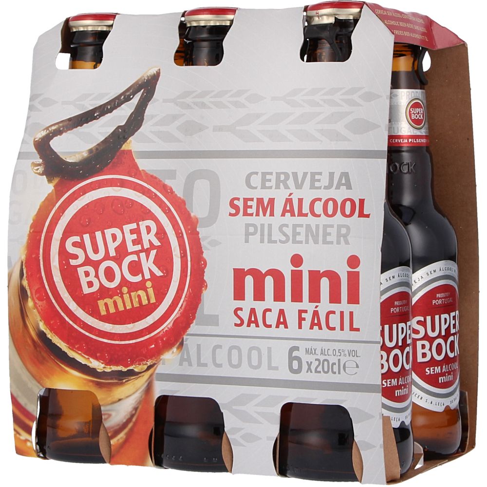  - Super Bock Alcohol Free Beer Single-Use 6x20cl (1)