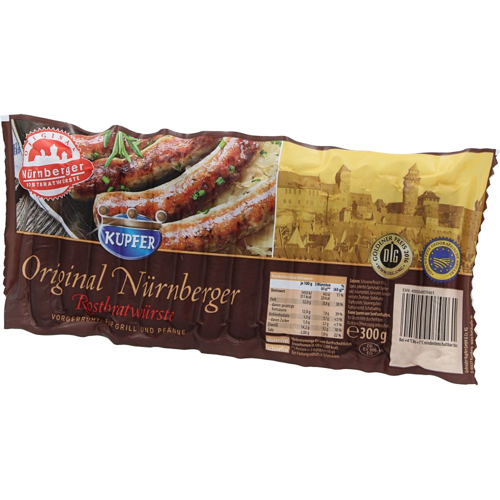  - Kupfer Nürnberger Sausages 300g (1)