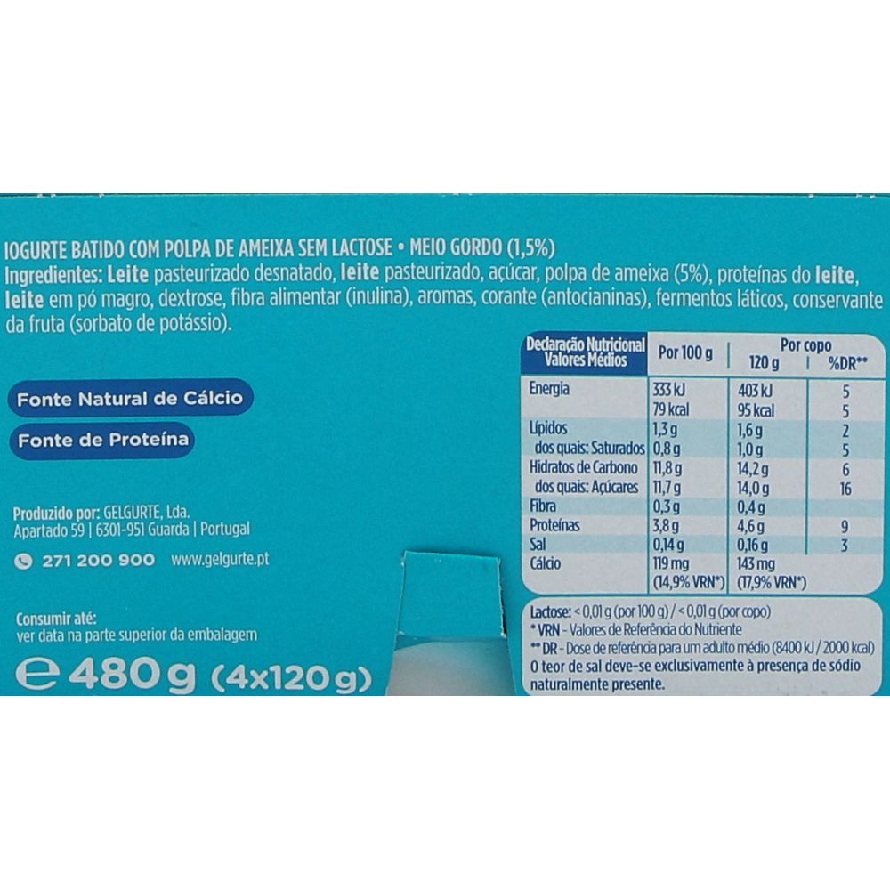  - Nutregi Lactose Free Plum Yoghurt 4 x 120g (2)