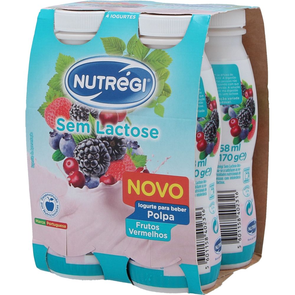  - Nutregi Lactose Free Red Fruits Yoghurt Drink 4 x 170g (1)