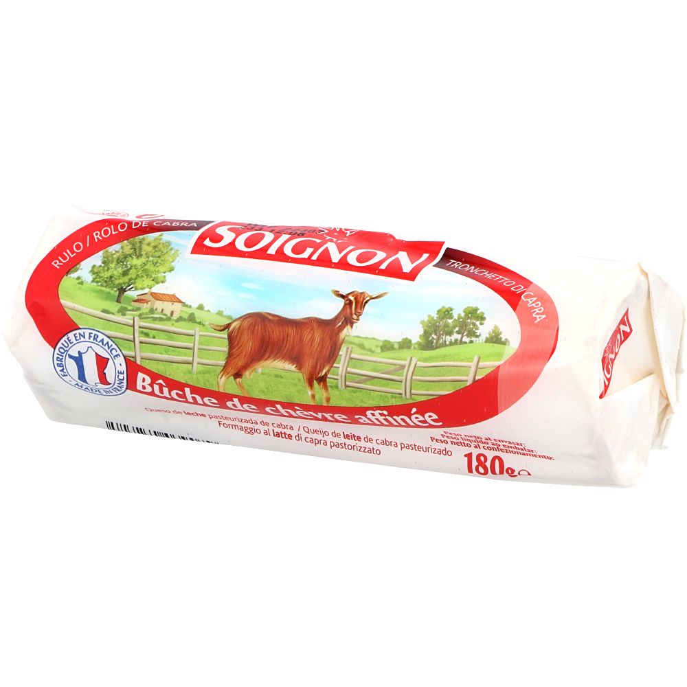  - Soignon Goat`s Cheese St Maure Roll 180g (1)