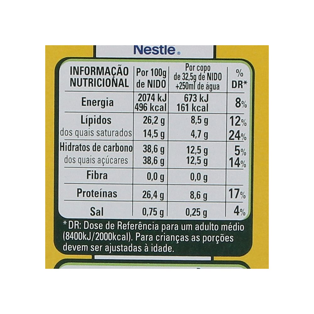  - Leite Nestlé Nido Pó 700 g (2)