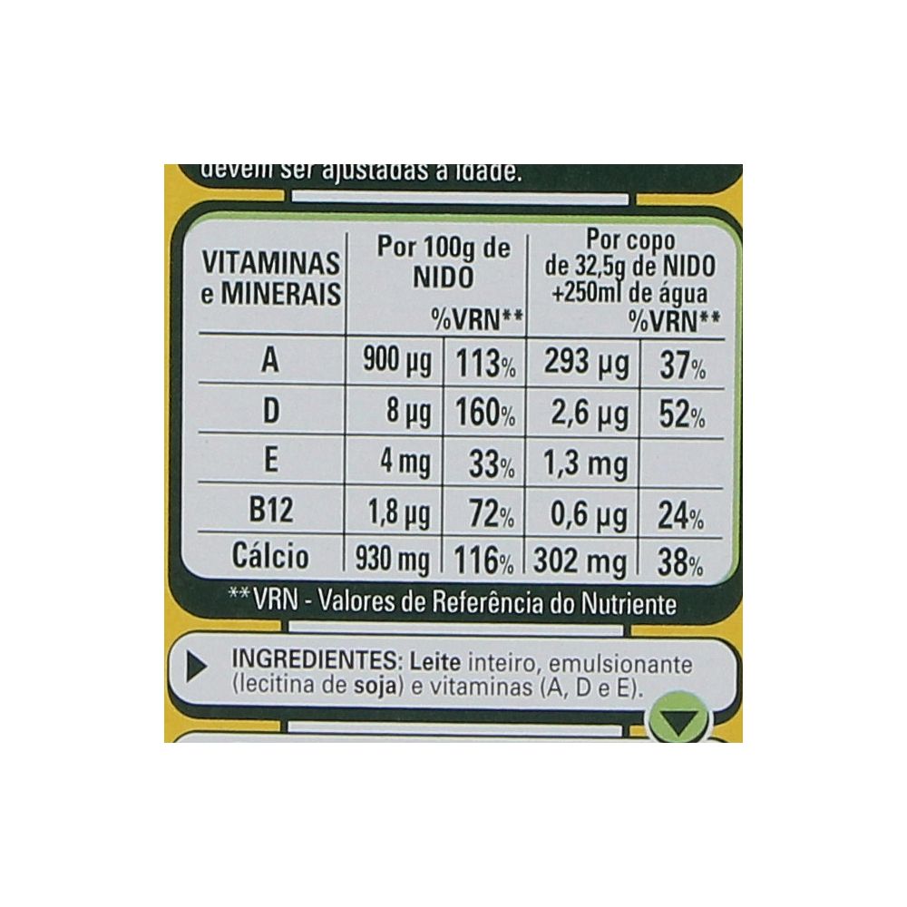  - Leite Nestlé Nido Pó 700 g (3)