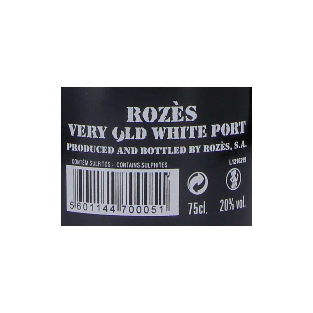  - Rozes Very Old White Port Wine With Case 75cl (2)