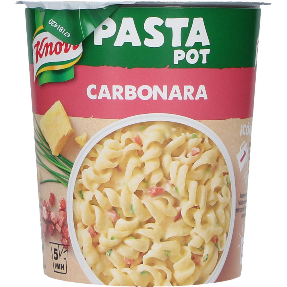  - Knorr Pasta Pot Carbonara 62 g