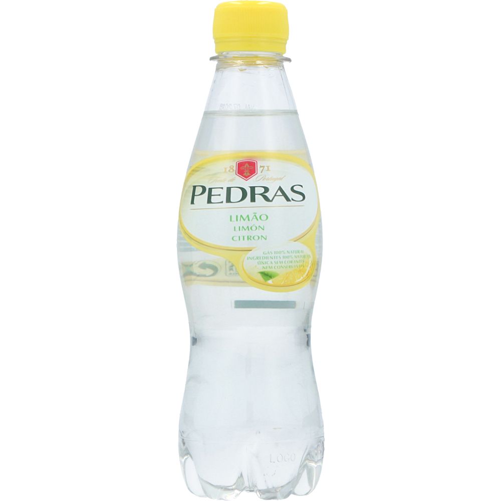  - Pedras Lemon Sparkling Mineral Water 33 cl (1)