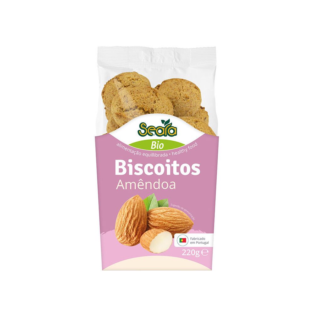  - Seara Organic Almond Biscuits 220g (1)