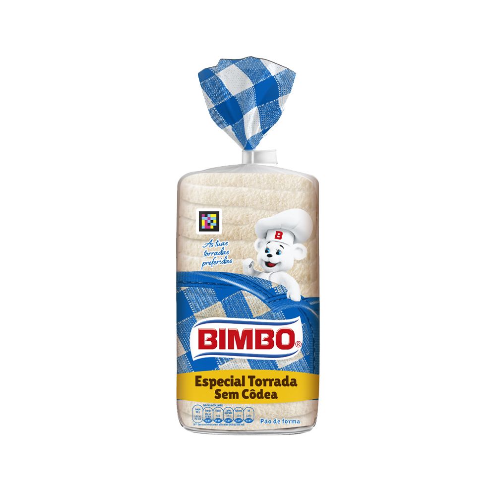  - Bimbo Crustless Sliced White Toast Bread 650 g (1)