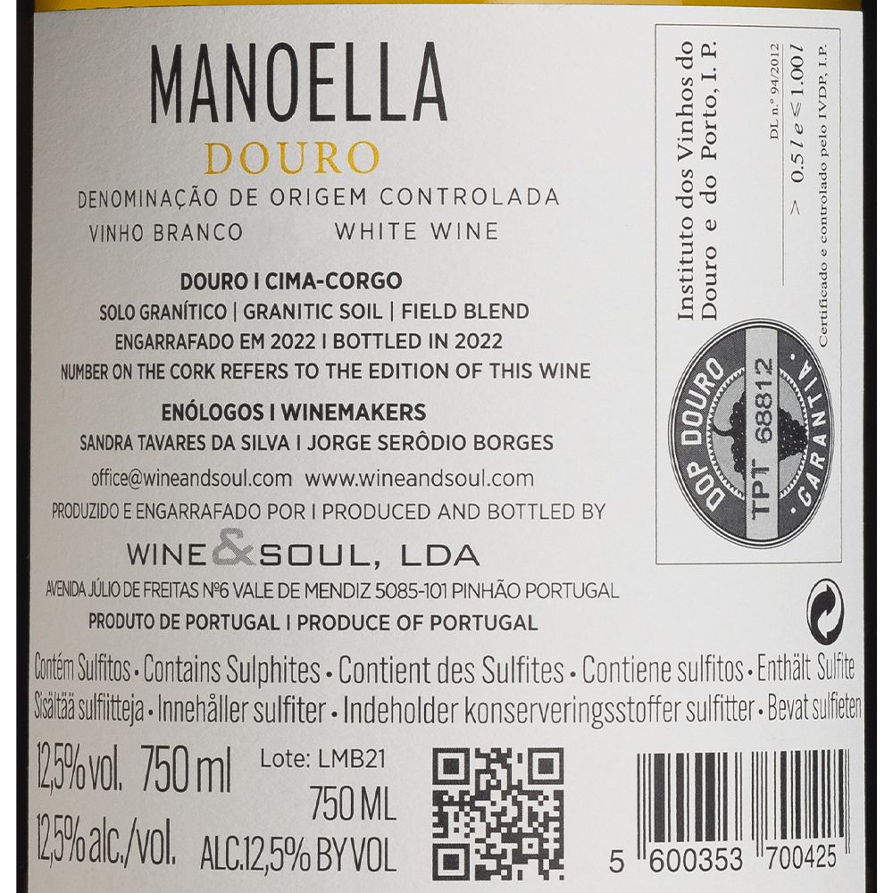  - Manoella White Wine 75 cl (2)