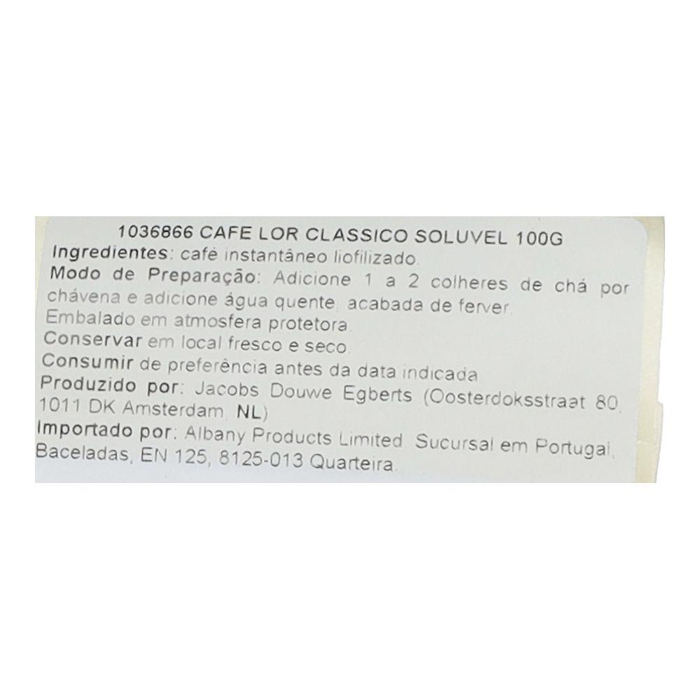  - Café Solúvel L`Or Clássico 100g (2)