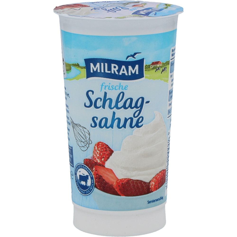  - Milram Fresh Cream 30% Fat 250g (1)