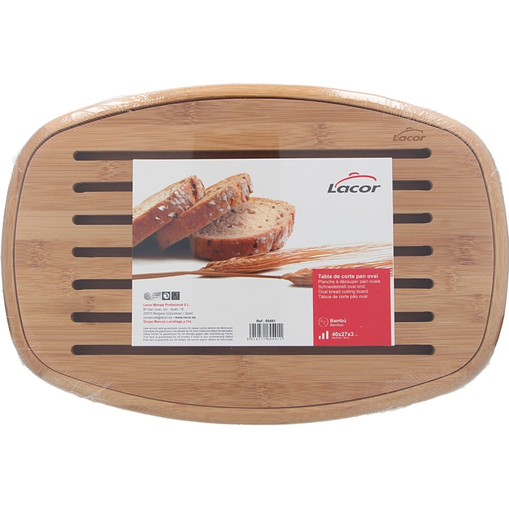  - Lacor Cutting Board Oval 40 x 27 cm (1)