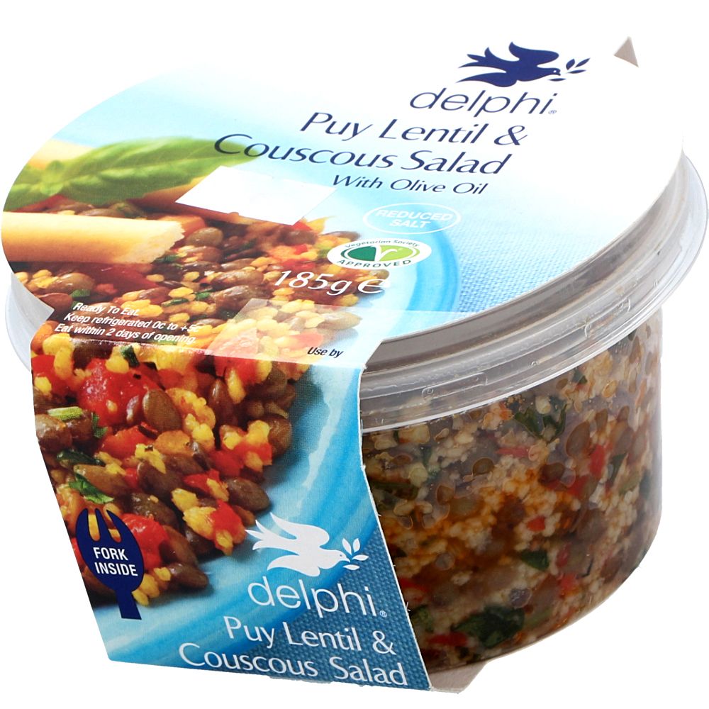  - Delphi Lentils & Couscous Salad 190g (1)