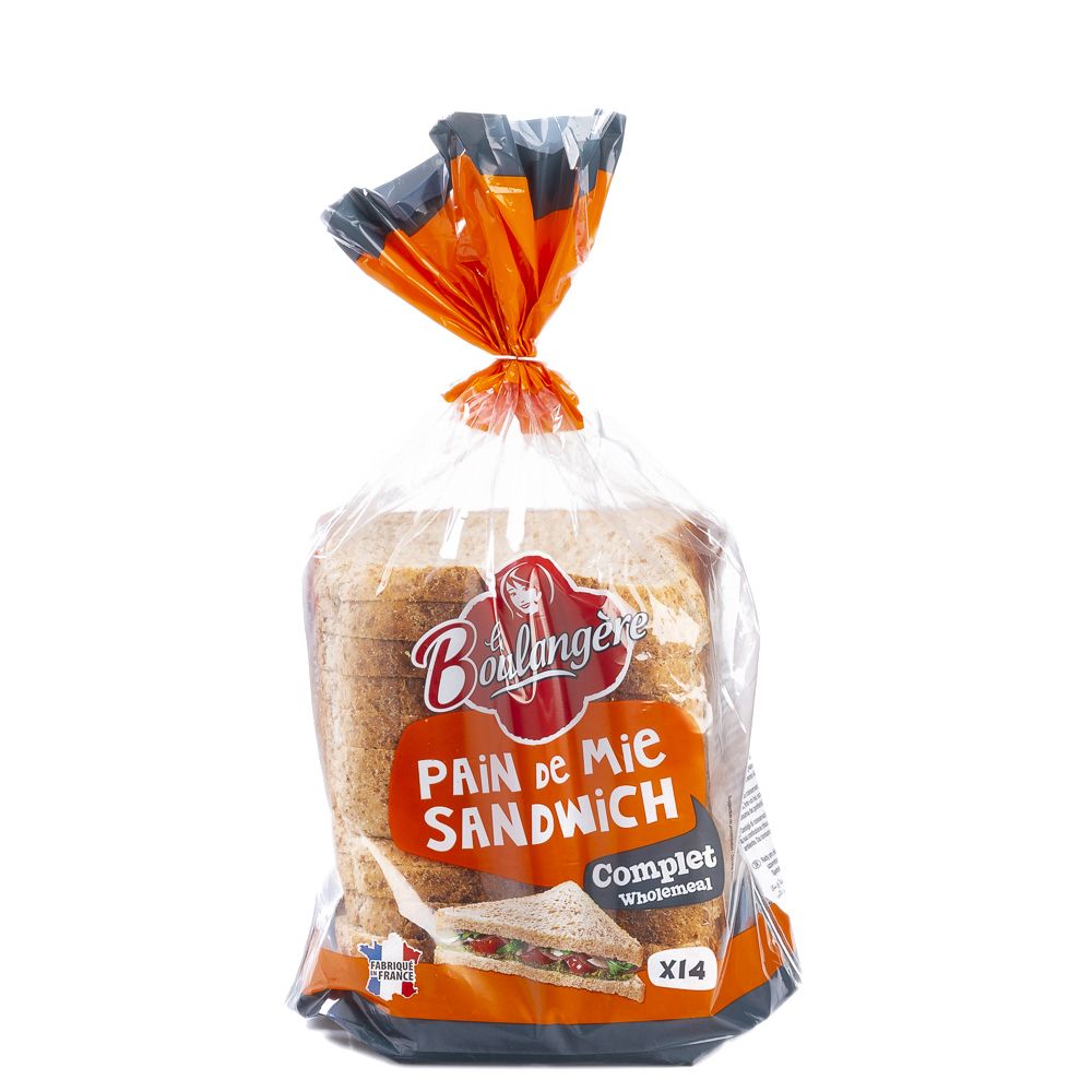  - Boulagere Wholemeal Sliced Bread 550 g (1)